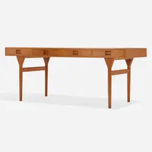 Desk by Nanna & Jørgen Ditzel, 1958, teak, sold Nov 2024