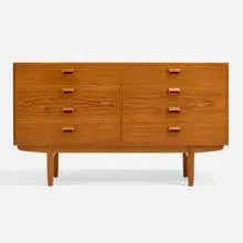 Cabinet by Børge Mogensen, c. 1953, teak, sold Nov 2024