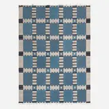 Irma Kronlund, Flatweave carpet, c. 1950, hand-woven wool