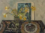 Rsa Prsw John Miller, Still life with daffodils