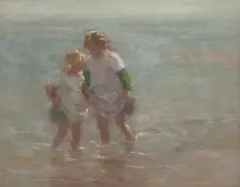 William Marshall Brown Rsa Rsw, Bathers