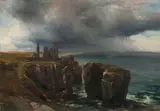 Dunnottar Castle by Reverend John Thomson of Duddingston Hrs, sold Nov 2016