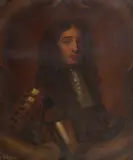 Portrait of James, Duke of Monmouth, KG (1649-1685), High Steward and Governor of Hull (1673-1682) by English School, oil on canvas, painted in oval cartouche,, sold Nov 2016