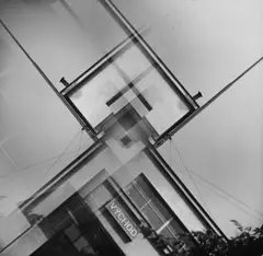 Composition - Exit by Jaroslav Rössler, 1963, Vintage oder früher Silbergelatineabzug, sold May 2014