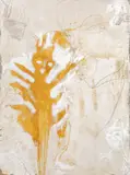 Alva Noto, Weiße Serie (Kopf mit Füßen), 1993, Öl auf Leinwand