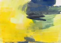 Bernd Zimmer, Himmel, 1995, Acryl auf Velin