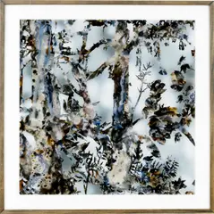 Stefan Sehler, Ohne Titel, 2006, Acryl, Lack und Öl hinter Plexiglas