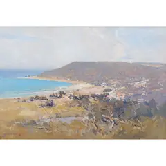 Arthur Streeton, (Lorne and the Bay), 1921, oil on canvas
