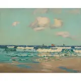 Will Ashton, (Seascape), oil on canvas