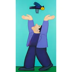 Euan Heng, Bee Baw Babbity, 2004, oil on linen