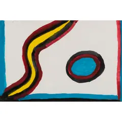 Paddy Bedford, (Language group: Gija), gouache on acid free crescent board