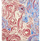 Katjarra Butler, (Language group: Pintupi/Ngaanyatjarra), synthetic polymer paint on canvas