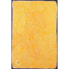 Manupa Butler, (Language group: Ngaanyatjarra), synthetic polymer paint on linen