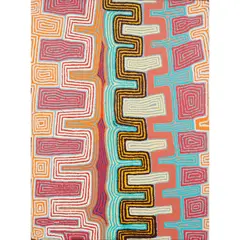 Ivan Shepherd, (Langauge group: Ngaanyatjarra), synthetic polymer paint on canvas