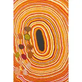 Bai Bai Napangarti, (Language group: Warlpiri), synthetic polymer paint on linen
