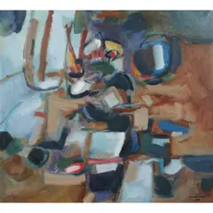 Arch Cuthbertson, Coastline, 1988, oil on belgian linen