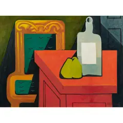 Bill Coleman, 2D Still Life, c.1970, oil on board