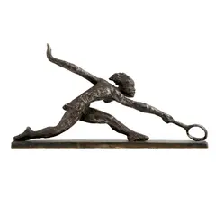 Guy Boyd, Tennis Player Maquette (Evonne Goolagong), c.1975, bronze