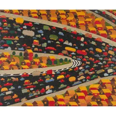 Dean Bowen, Transmetropole, 2007, oil on linen