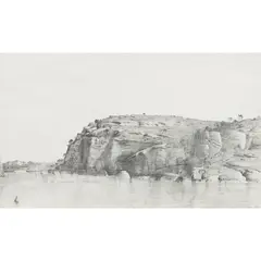 Lloyd Rees, Balls Head, 1931, pencil on paper