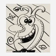 Kenny Scharf, Untitled, marker on paper