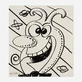 Kenny Scharf, Untitled, marker on paper