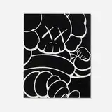 Kaws, Running Chum #1, 2000, screenprint on Arches 88