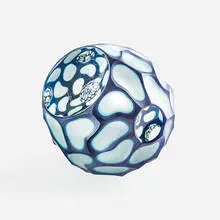 Zoe Woods, Faviidae II, 2020, wheel-carved, blown glass