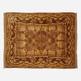 Donegal Style, French Accents pile rug, hand-knotted wool