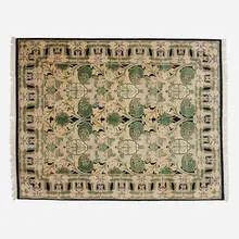 medium pile rug by William Morris, hand-knotted wool, sold Sep 2020