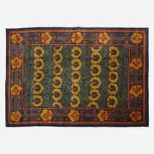 Donegal Style, French Accents pile rug, hand-knotted wool