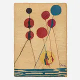 Alexander Calder, Balloons tapestry, 1974, hand-woven maguey fiber