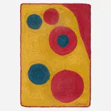Alexander Calder, Sun tapestry, 1974, hand-woven maguey fiber