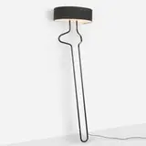 Gauthier Poulain, Sunshade floor lamp, 2008, enameled steel, acrylic