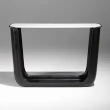 Eric Schmitt, U console, 2011, bronze, Corian