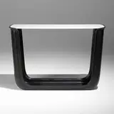 Eric Schmitt, U console, 2011, bronze, Corian