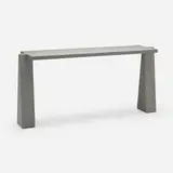 Angelo Mangiarotti, Inca console, 1978, sand-blasted pietra serena sandstone