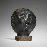 Line Vautrin, Unique Tête en Talosel sculpture