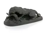 Antoine-Louis Barye, Jaguar dévorant un lièvre (Jaguar devouring a hare)