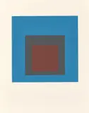 Aus: „Hommage au Carré by Josef Albers, 1964, Farbserigrafie auf Velin, sold Oct 2023