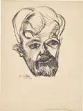 Conrad Felixmüller, Der Maler Peter August Böckstiegel