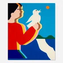 James Ulmer, Set Free, 2021, Flashe on canvas