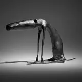 Rafa Macarrón, Fabula, 2022, bronze with black patina