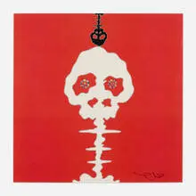 Takashi Murakami, Time Bokan (RED-TIME), 2008, offset lithograph in colors