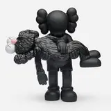 Kaws, Gone (Black), 2019, painted cast vinyl