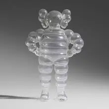 Kaws, Chum (Clear), 2002, cast resin