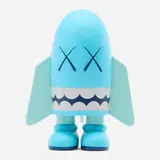 Kaws, Blitz (Blue) and original drawing, 2004, painted cast vinyl