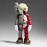 Kaws, Dissected Companion (Brown), 2006, painted cast vinyl