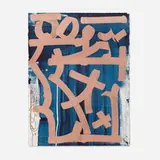 RETNA, Untitled, 2022, acrylic on Arches paper