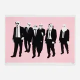 Ryca, Reservoir Troopers (Pink), 2012, screenprint in colors on Somerset